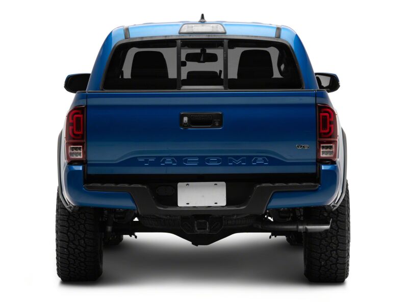 Raxiom 16-23 Toyota Tacoma XW Series Sequential LED Tail Lights- Black Housing- Red Lens - TT30332 - additional view 9