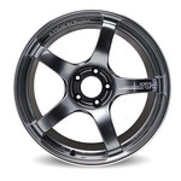 Advan TC4 18x8.5 +31 5-114 Racing Black Gunmetallic & Ring Wheel - YAD8H31EBGR by Advan