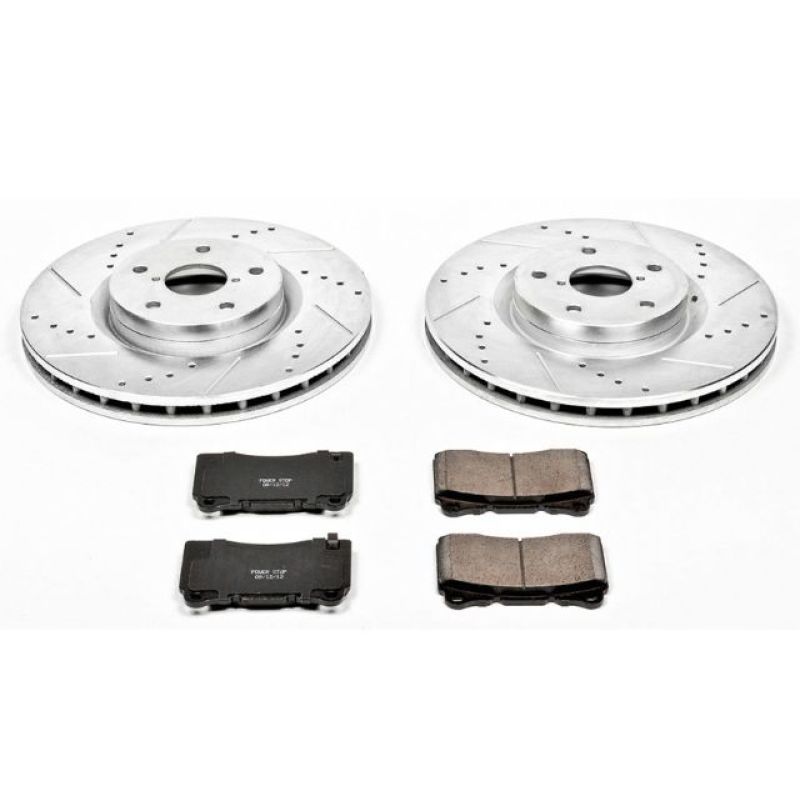 Power Stop 05-14 Subaru Impreza Front Z23 Evolution Sport Brake Kit - K131