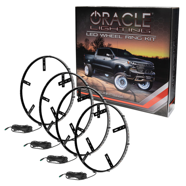 ORACLE Lighting LED Illuminated Wheel Rings - ColorSHIFT RGB+W SEE WARRANTY - 4215-339 by ORACLE Lighting - front view