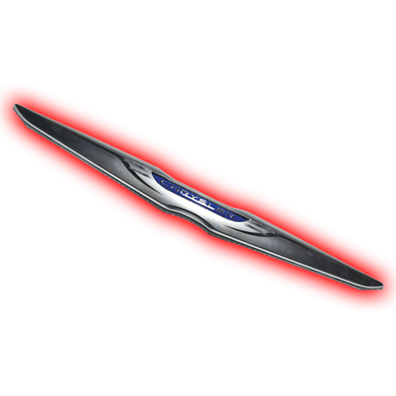 Oracle Chrysler Illuminated LED Sleek Wing - Red SEE WARRANTY - 3019-003