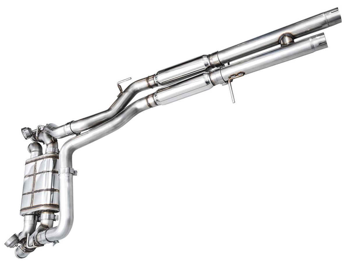 AWE 21+ Wrangler 392 Switchpath Cat-Back Exhaust- Quad BashGuards - 3025-41392