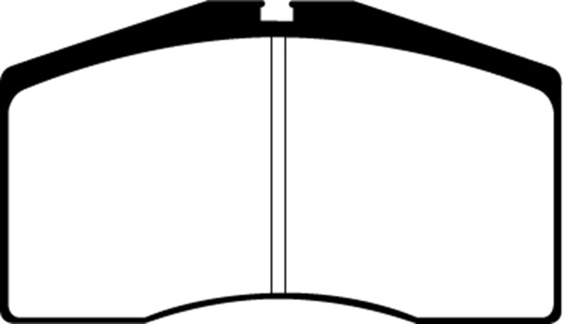 EBC 92-95 Porsche 928 5.4 Greenstuff Front Brake Pads - DP2997
