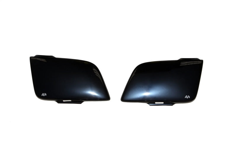 AVS 05-09 Ford Mustang (Excluding GT 500) Headlight Covers - Black - 37412
