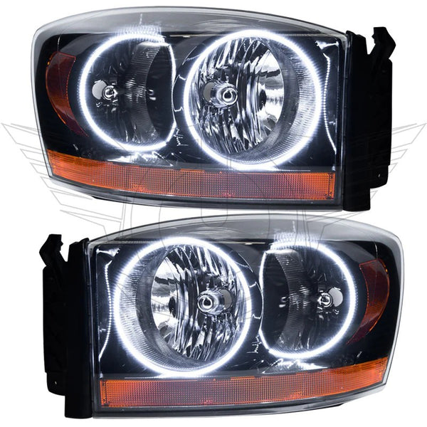 Oracle 06 Dodge Ram SMD HL - Black - ColorSHIFT w/ BC1 Controller  - 7033-335 for 2006 Dodge Ram 1500