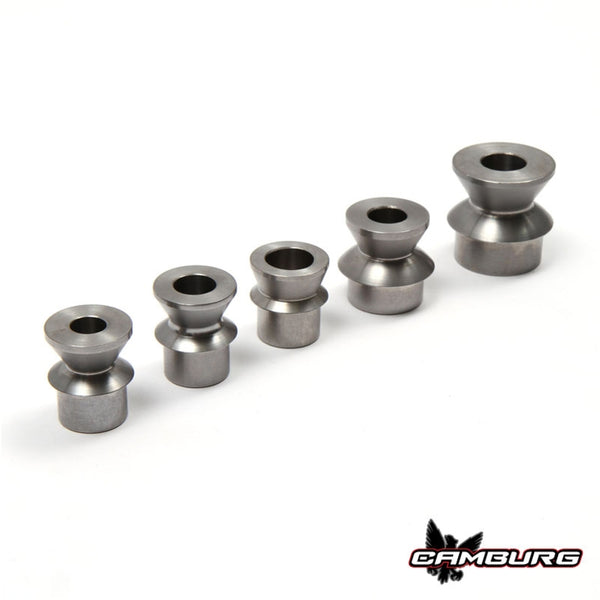 Camburg 3/4in. x 1/2in. Hi-misalignment Spacers (pair) - CAM-040035 by Camburg - front view
