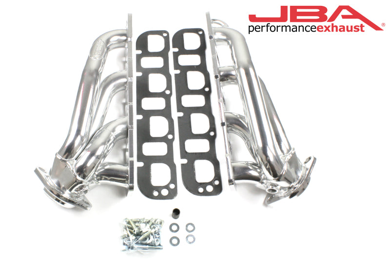 JBA 04-08 Chrysler 5.7L HEMI 1-3/4in Primary Silver Ctd Cat4Ward Header - 1964SJS