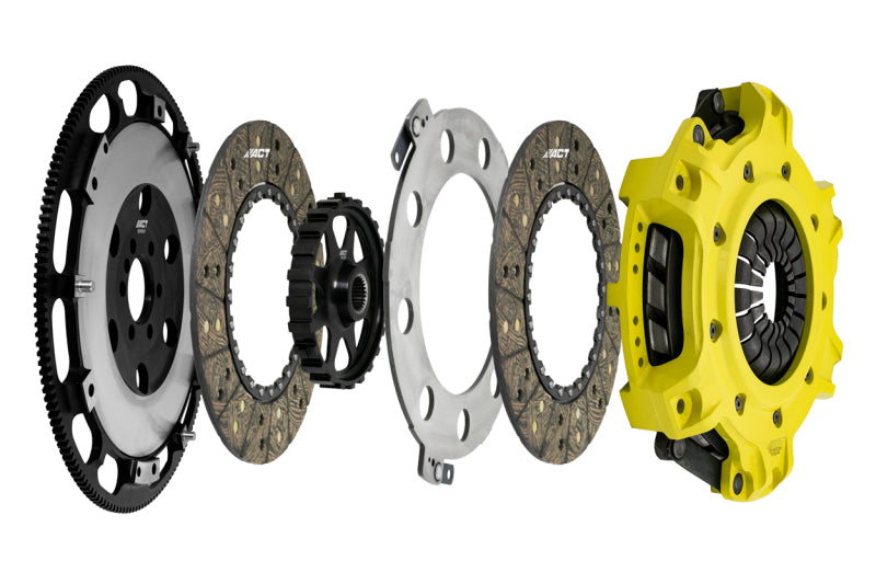 ACT Chevy Camaro/Corvette LS1/LS2/LS3/LS6/LS7 Mod-Twin 10.5 XT Rigid Disc Street Clutch Kit - T2S-G13