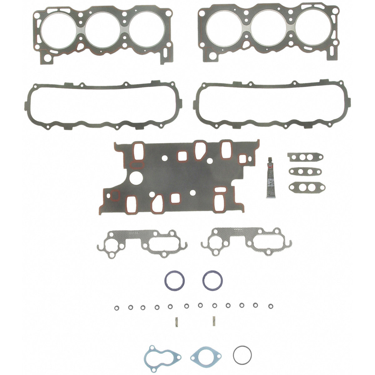 Fel-Pro Ford Mustang II HS 8451 PT-1 PermaTorque Engine Cylinder Head Gasket Set - HS8451PT1 for 1974-1979 Ford Mustang - front view