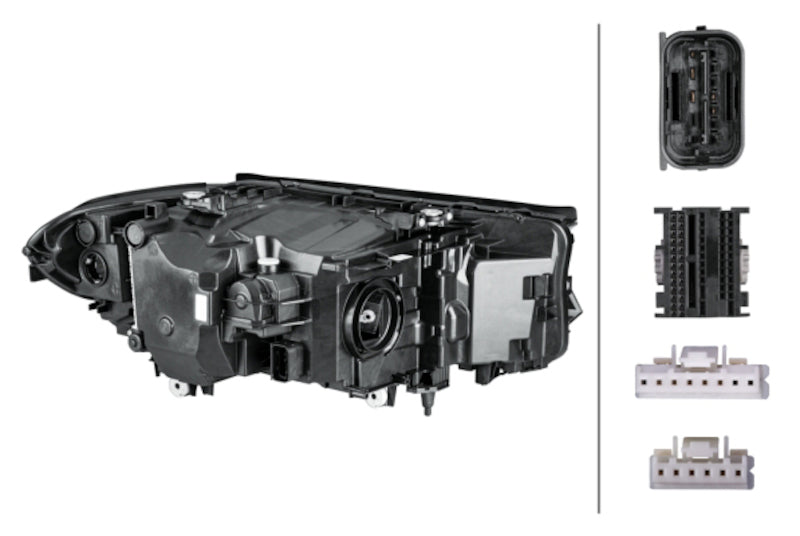 Hella 2017-2019 BMW 530e Headlight Assembly - 354836151