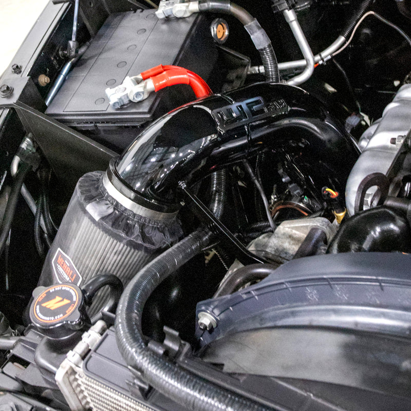 Wehrli 03-07 Cummins 5.9L High Flow Intake Bundle Kit Stage 2 - Flat Black - WCF100680-FB