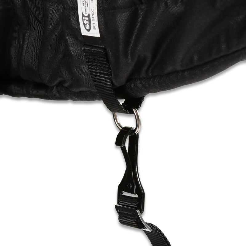 RaceQuip SFI-20 Jacket Black Medium - 91930039RQP