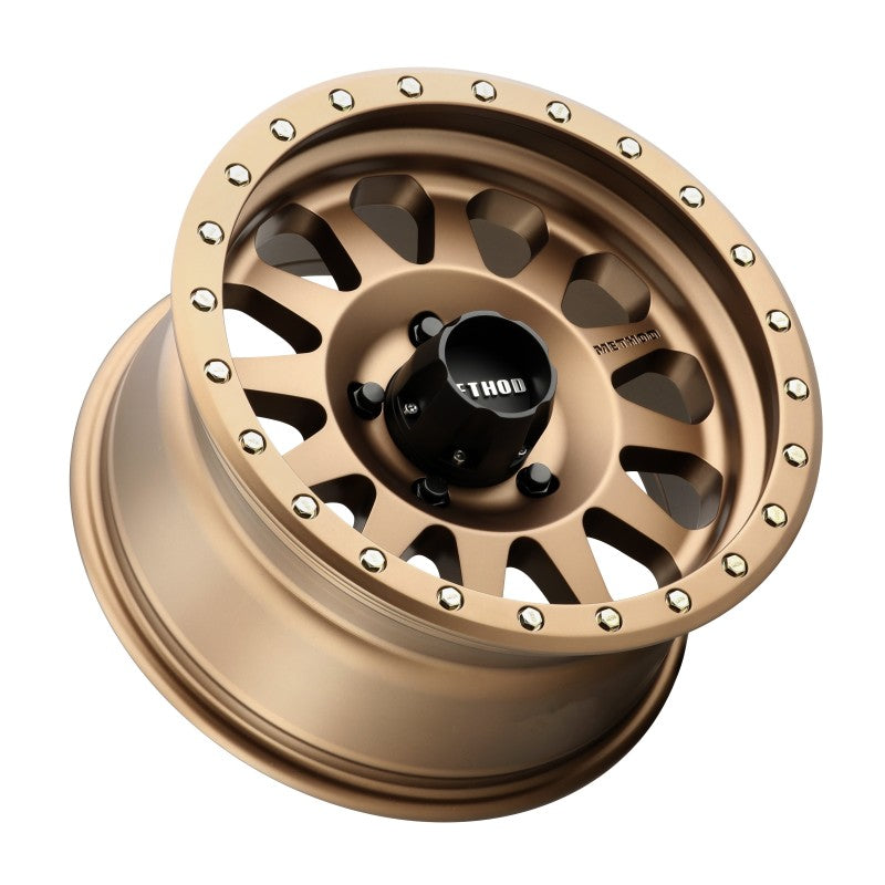 Method MR304 Double Standard 17x8.5 0mm Offset 5x5.5 108mm CB Method Bronze Wheel - MR30478555900