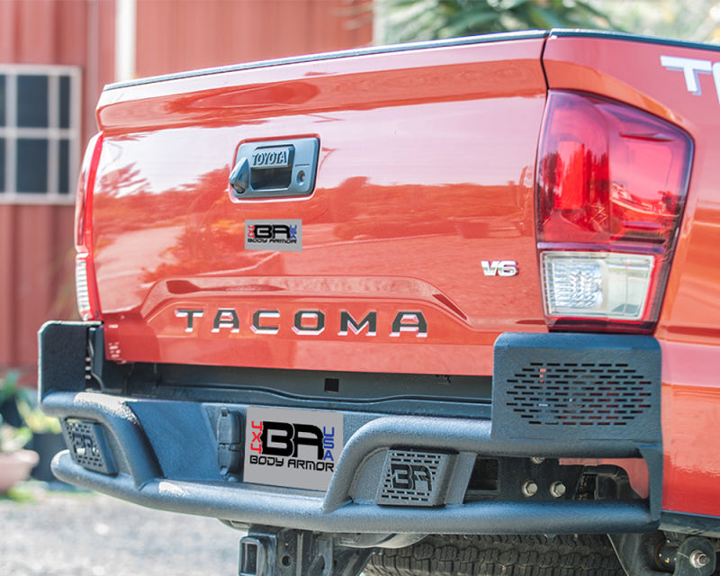 Body Armor 4x4 2016+ Toyota Tacoma Desert Series Rear Bumper - TC-2962
