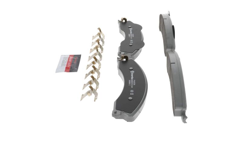Brembo 09-17 Chevrolet Silverado 2500 HD/GMC Sierra 2500 HD/Silverado 3500 HD Front NAO Brake Pad - P10072N