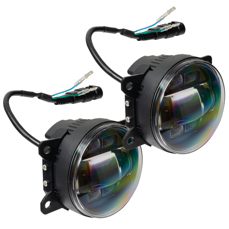 Oracle 4in High Performance LED Fog Light (Pair) - 6000K SEE WARRANTY - 5868-504