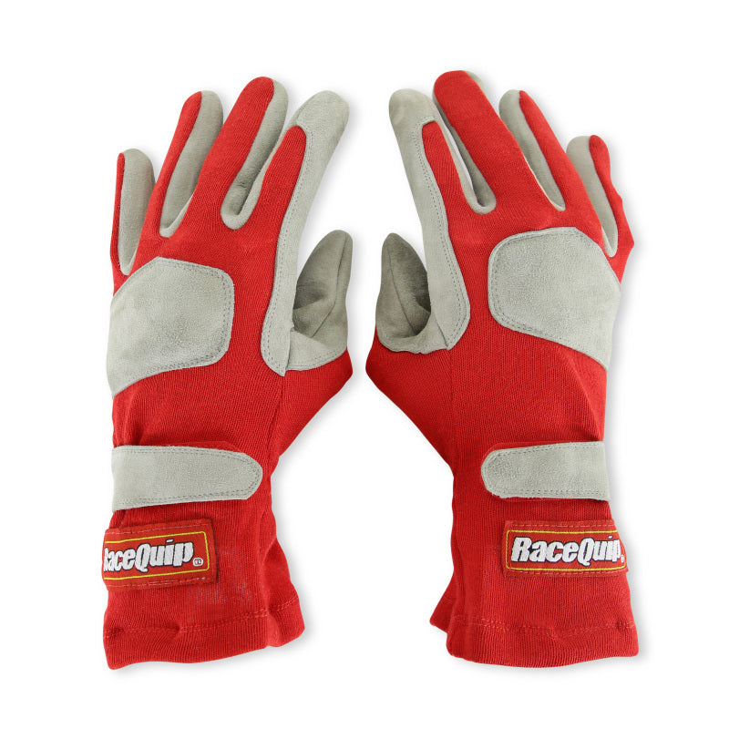 RaceQuip Red 1-Layer SFI-1 Glove - Small - 351012RQP
