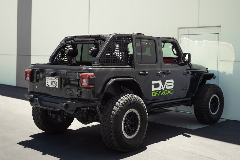 DV8 Offroad 18-23 Jeep Wrangler JL 4-Door Speaker/Light Bar Mount - SBJL-01
