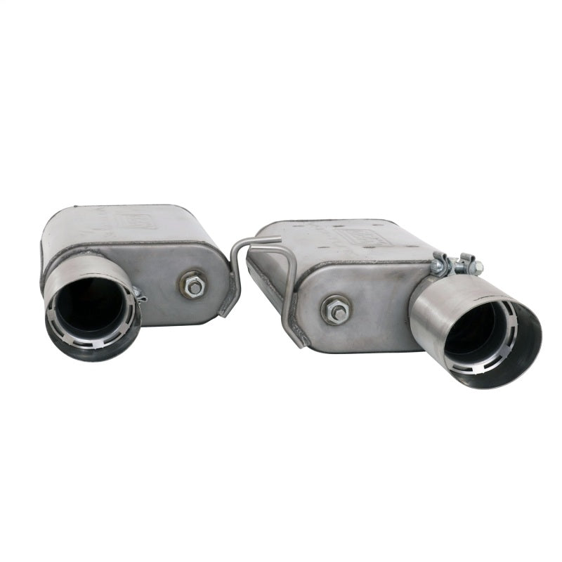 BBK 15-17 Mustang GT Varitune Complete Cat Back Exhaust System (Includes Resonator Delete X-Pipe) - 30065