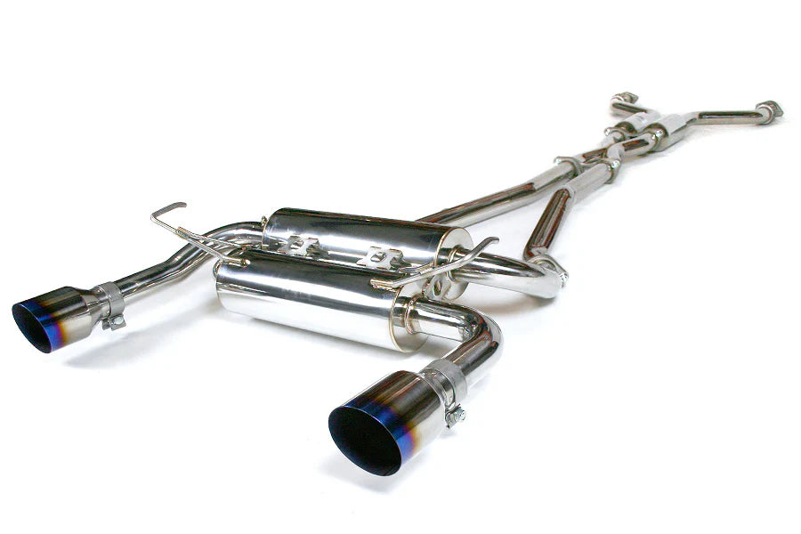 Invidia 03-08 Infiniti G35 Coupe Gemini Single Layer Titanium Tip Cat-back Exhaust