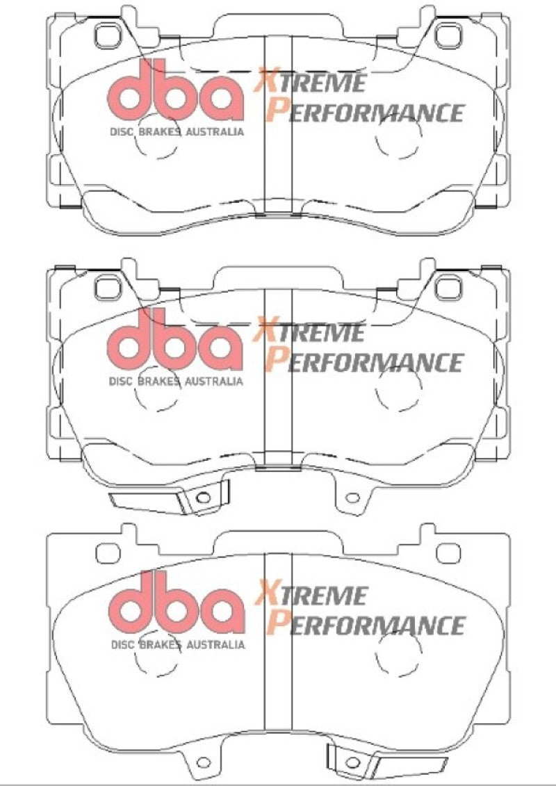 DBA 15-23 Ford Mustang GT (w/o Performance Pkg/352mm Front Rotor) XP Performance Front Brake Pads - DB9011XP