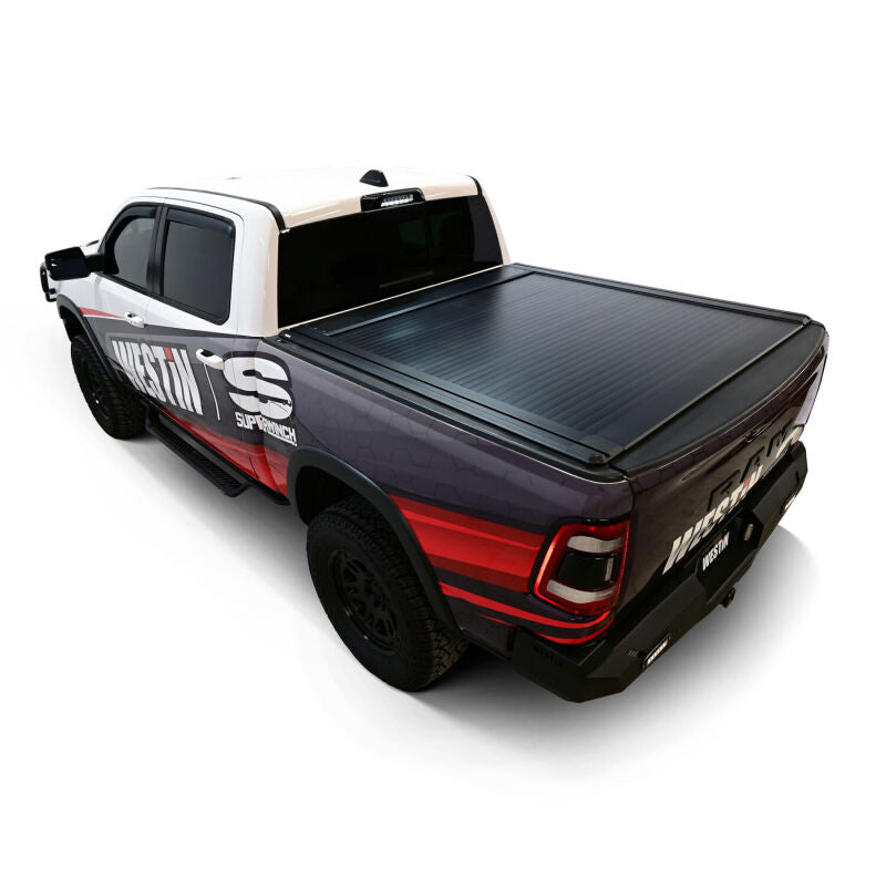Westin 19-26 Ram 1500 (New Body)(Excl. RamBox) 5ft 7in Bed Manual Retractable Tonneau Cover - Black - 19-64705