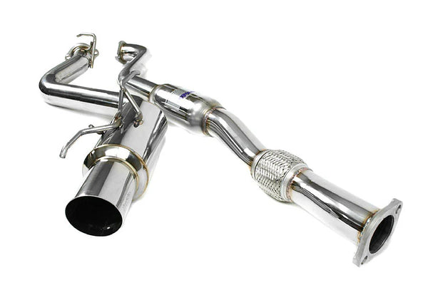 Invidia 08+ WRX / 08-10 STi Hatch N1 Stainless Steel Tip Cat-back Exhaust - HS08SW5GTP for 2008-2014 Subaru Impreza - front v