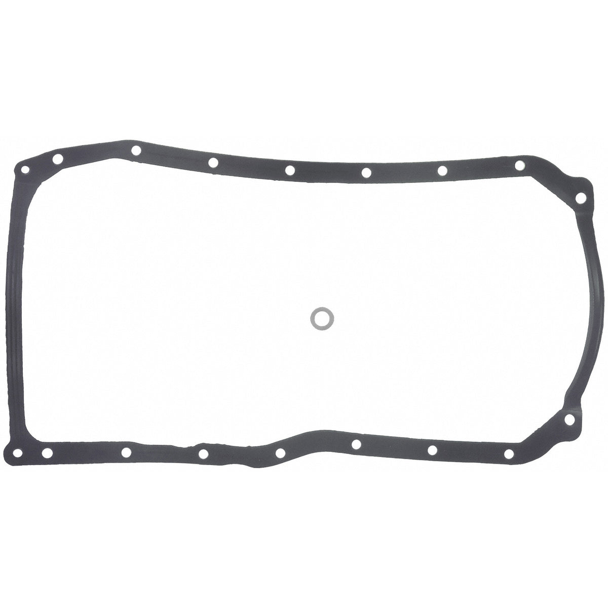 Fel-Pro 17952 Engine Oil Pan Gasket Set 18 Bolt Hole One Piece Gasket - front view