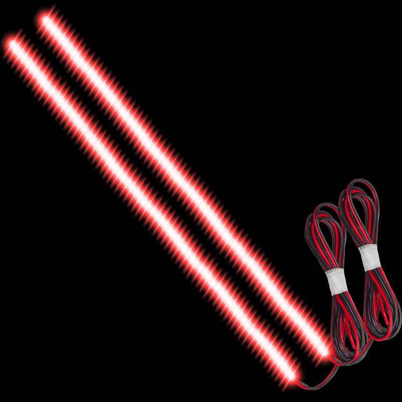 Oracle 8in LED Concept Strip (Pair) - Red - 4507-003