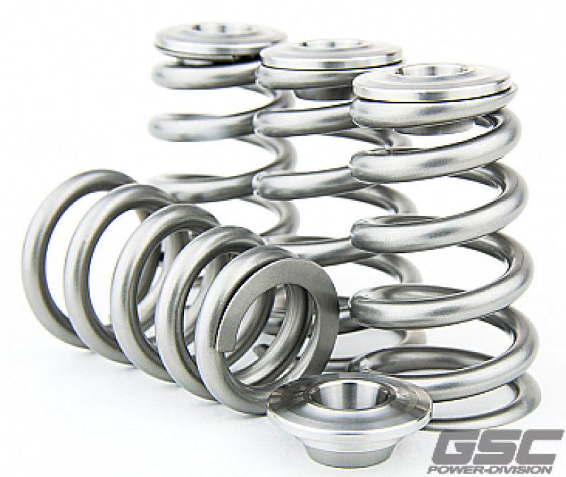 GSC P-D Nissan GTR VR38DETT Single Conical Valve Spring & Titanium Retainer Kit (Race Only) - 5089