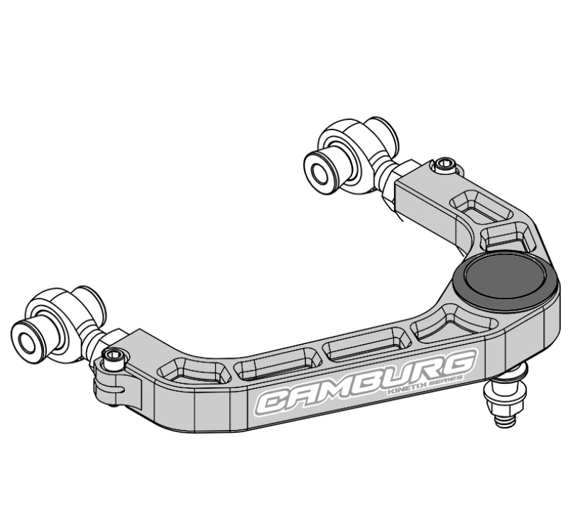 Camburg Ford F-150 2WD/4WD 21-23 KINETIK V2 Performance Billet Uniball Upper Arms - CAM-110211-GRY