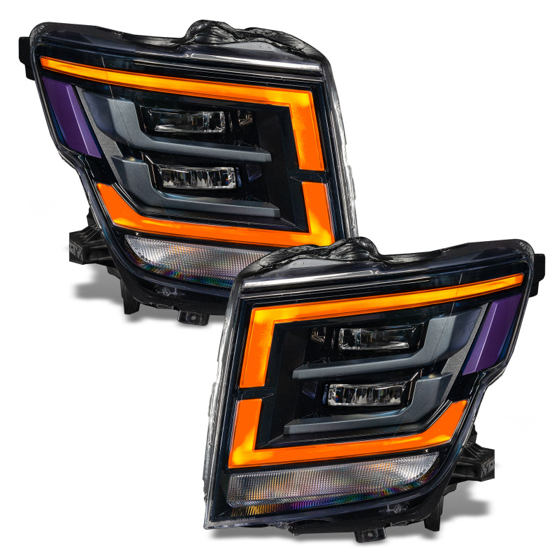 Oracle 21-22 Nissan Titan RGB+W Headlight DRL Upgrade - ColorSHIFT w/ RF Controller SEE WARRANTY - 1463-330