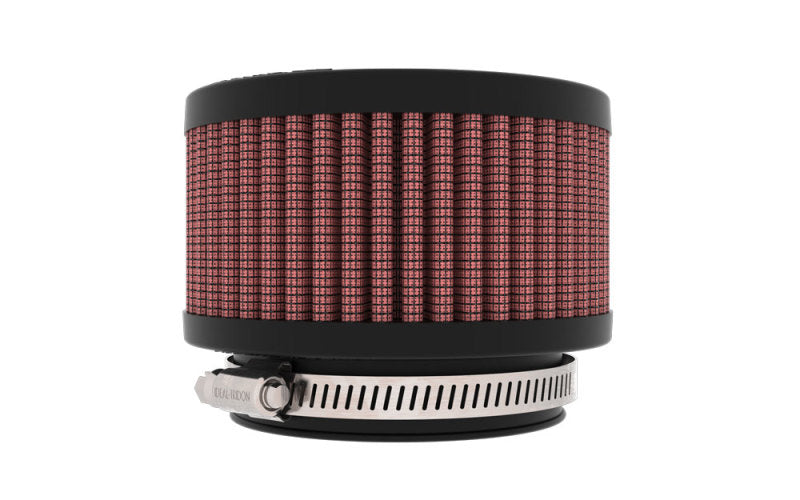 K&amp;N Universal Clamp-On Air Filter 2.25in Flange ID 3.5in OD 2in Height - RU-1900