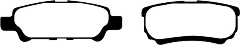 EBC 11-14 Chrysler 200 2.4 Redstuff Rear Brake Pads - DP31563C