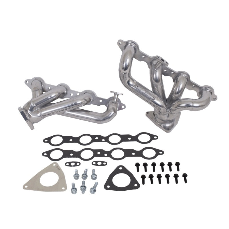 BBK 01-02 Camaro Firebird LS1 Shorty Tuned Length Exhaust Headers - 1-3/4 Silver Ceramic - 40030