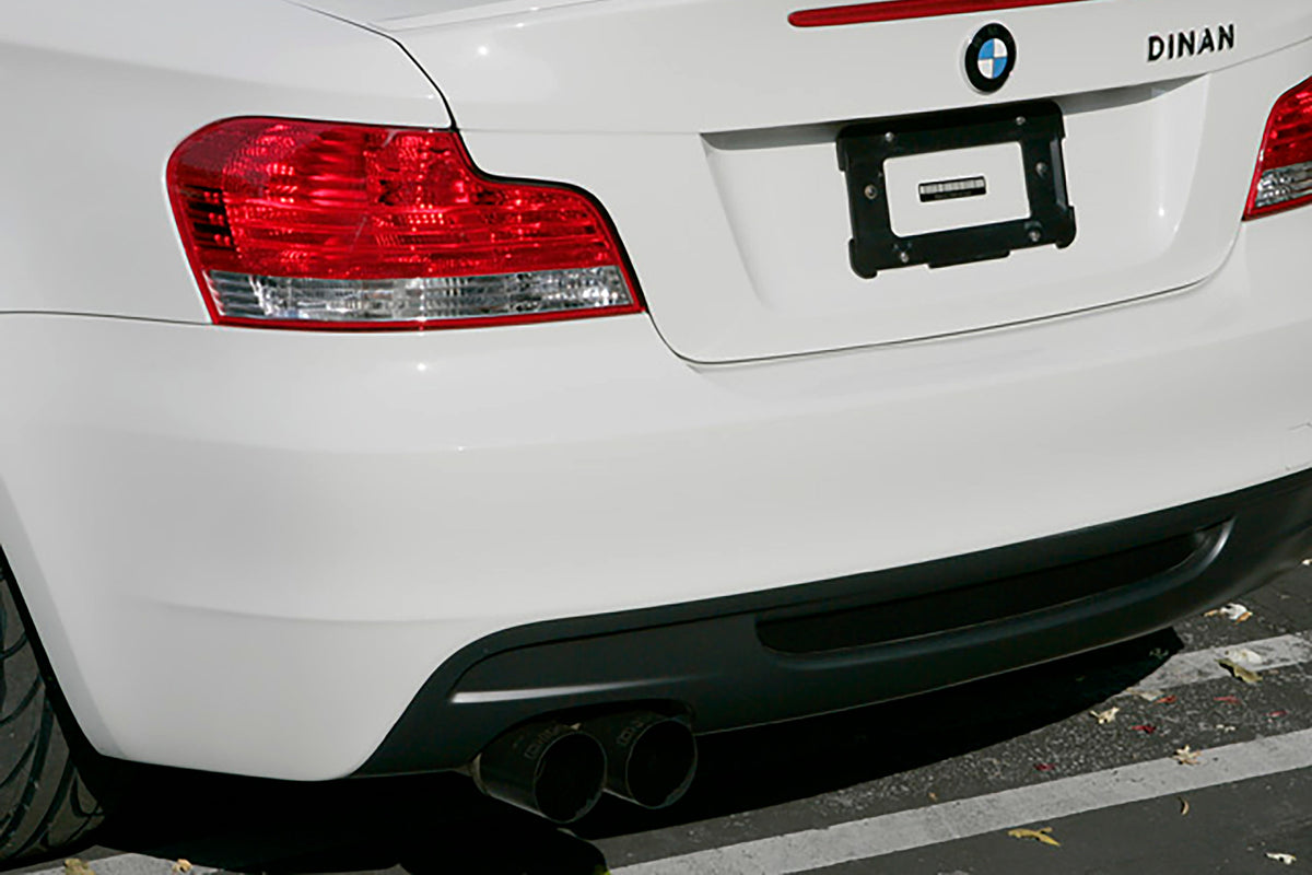 Dinan - Free Flow Axle-Back Exhaust - 2008-2013 BMW 135i/135is - D660-0025-BLK