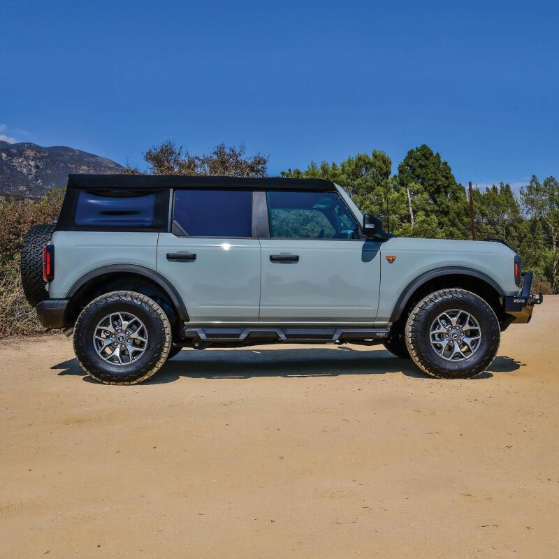 Westin/HDX 2021+ Ford Bronco Drop Nerf Step Bars - Textured Black - 56-14195