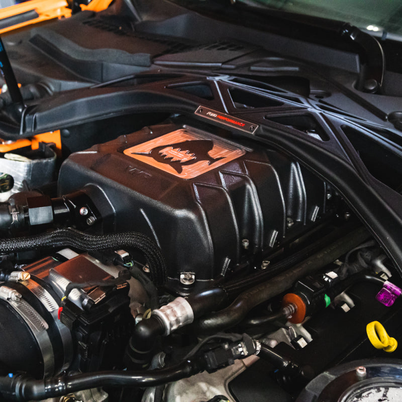 VMP 2020+ Ford Predator Engine Supercharger Lid Upgrade - Black - VMP-APX011