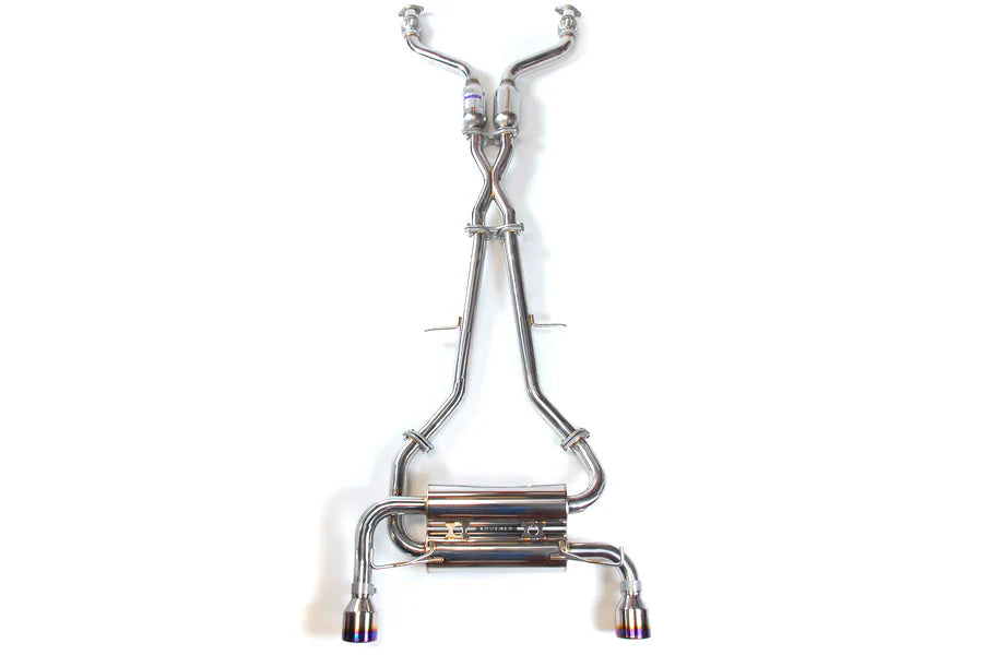 Invidia 09+ 370Z Gemini Single Layer Titanium Tip Cat-back Exhaust
