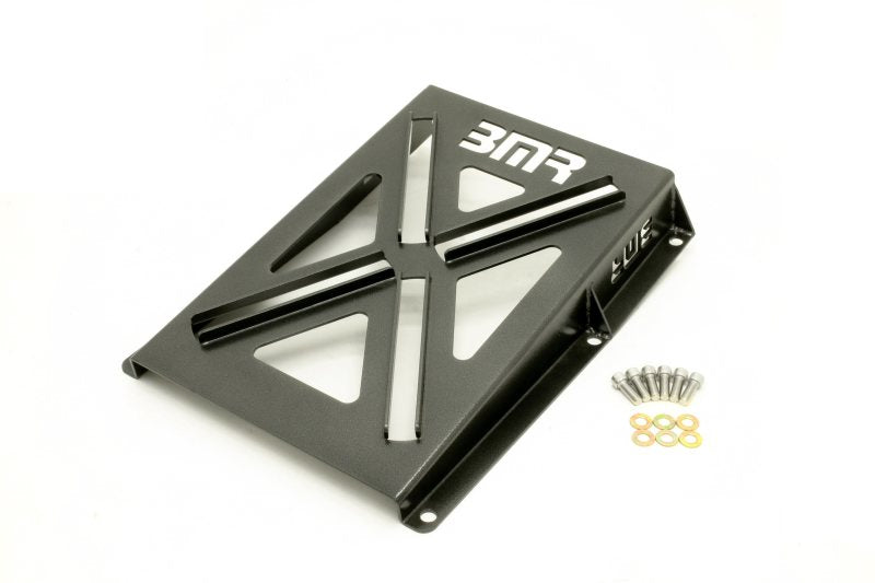 BMR 67-69 1st Gen F-Body Convertible Only Driveshaft Tunnel Brace - Black Hammertone - DTB003H by BMR Suspension