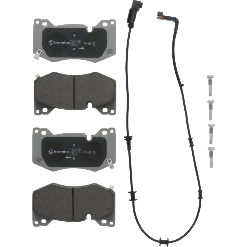 Brembo OE 2020 Cadillac CT4/20-24 CT5/22-24 Chevy Camaro/20-21 Corvette Ceramic Brake Pad - Front - P09035N