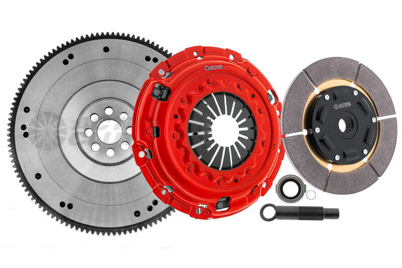 Action Clutch 12-15 Honda Civic Si 2.4L (K24Z7) Ironman Sprung (Street) Clutch Kit w/OE-HD Flywheel - ACR-0671-SPR-OEHD