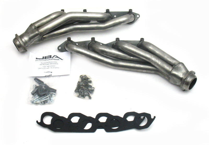 JBA 88-93 GM Truck 7.4L BBC w/A.I.R. 1-3/4in Primary Raw 409SS Cat4Ward Header - 1822S-2