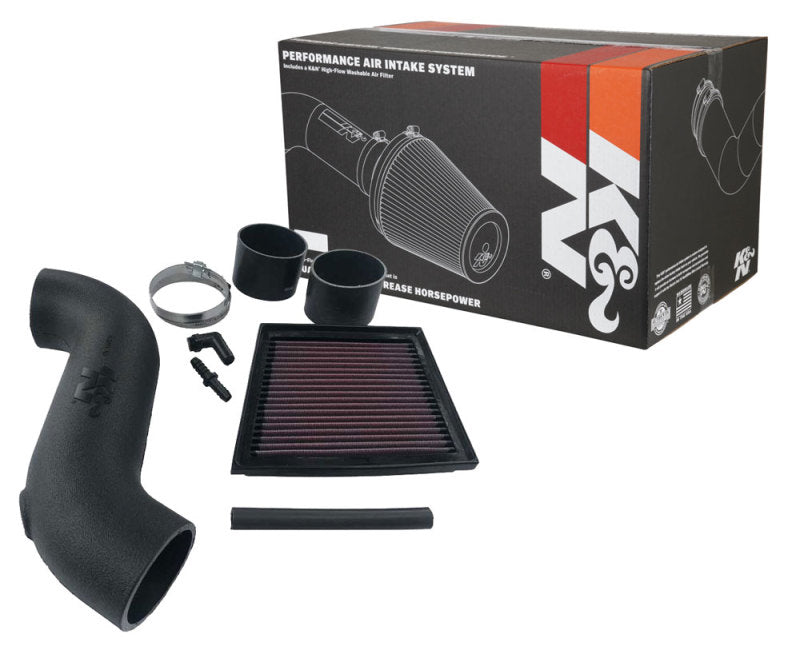 K&amp;N 13-17 Ford Fiesta ST 1.6L (Will Not Fit US Models - Intl Only) F/I Performance Air Intake System - 57-0690