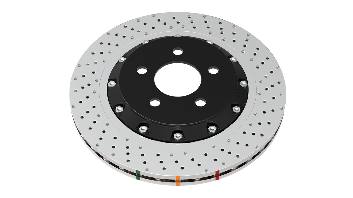DBA 2023 Toyota Corolla Front 5000 Series Drilled Ring - DBA53922.1XD