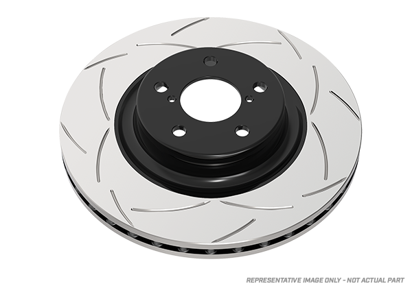 DBA 97-01 Integra Type R Rear T2 Slotted Street Series Rotor (4 Lug Only) - DBA475S