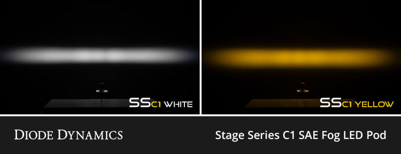 Diode Dynamics SSC1 Type MZ LED Fog Light Kit White SAE Fog - DD8445