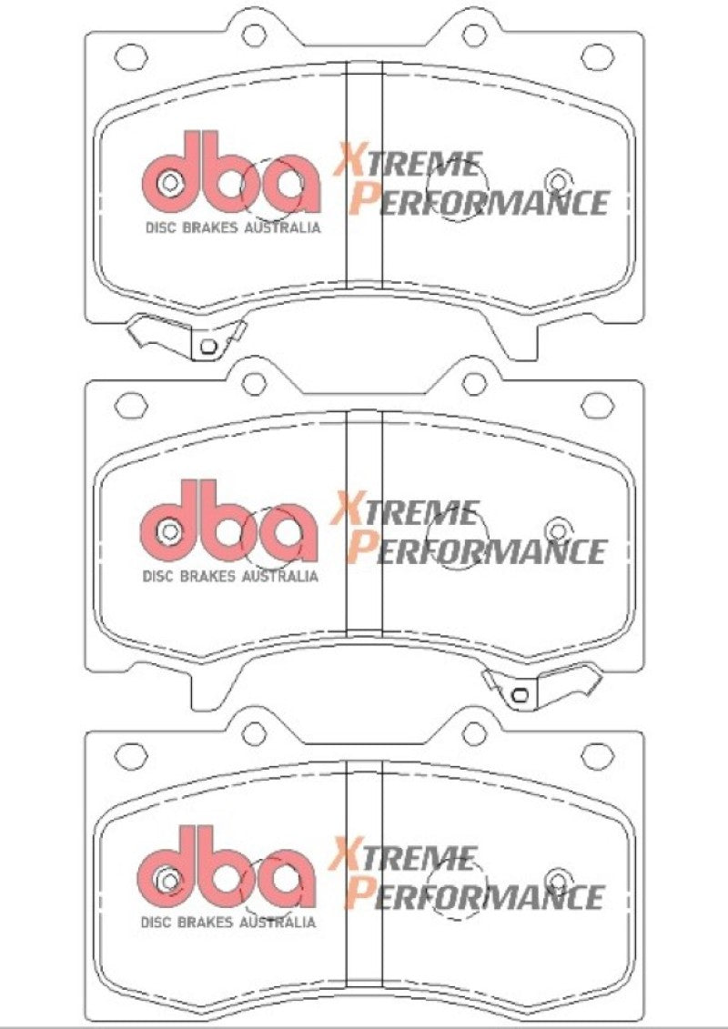 DBA 2010+ Nissan Patrol Y62 5.6L XP Performance Front Brake Pads - DB2242XP
