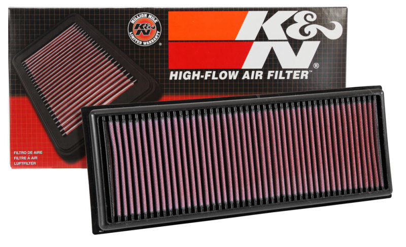 K&amp;N 2014 Peugeot 308 L4-1.2L Drop In Air Filter - 33-3039