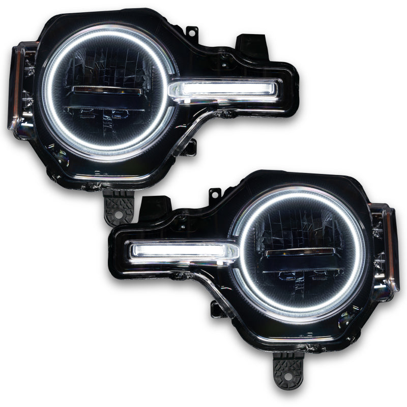Oracle 2122 Ford Bronco Headlight Halo Kit w/DRL Bar  Base Headlights w/Simple Control SEE WARRANTY - 1471-504